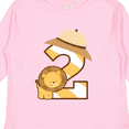 thumbnail image 4 of Inktastic 2nd Birthday Safari Lion 2 Year Old Boys or Girls Long Sleeve Toddler T-Shirt, 4 of 5