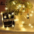 thumbnail image 4 of Cadena de luces LED solares para Navidad, vacaciones, carpa para acampar al aire libre, dosel, decoración de bodas, luces de estrellas, luces de bola redondas, 4 of 5