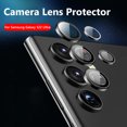 thumbnail image 2 of 5 uds Protector de lente de cámara película de vidrio templado duradero cubierta de anillo protector de lente trasera para Samsung Galaxy S22 Ultra Hugtrwg Nuevos Originales, 2 of 8