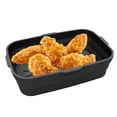 thumbnail image 3 of Silicone Air Fryer Liners | 8inch Foldable Square Rectangle Air Fryer Baking Tray | Easy Cleaning Replacement of Parchment Paper Air Fryer Basket Reusable for Oven, 3 of 6
