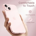 thumbnail image 6 of JETech Ultra Slim (0.35mm Thin) Case for iPhone 15 Plus 6.7-Inch, Camera Lens Cover Full Protection, Lightweight Matte Finish PP Hard Minimalist Case, Support Wireless Charging (Pink), 6 of 6