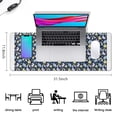 thumbnail image 5 of Long Mouse Pads for Desk,Dark Cartoon Unicorn Rainbow Star Cloud Desk Mats on Top Of Desks, Desk Mouse Pad Extra Large with 3mm Non-Slip Base and Stitched Edge for Gaming,Work,Home 31.5"x11.8", 5 of 5
