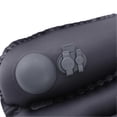 thumbnail image 3 of Oreiller lombaire gonflable de voyage pour avion, ergonomique, doux, pour chaise de bureau, pour hommes et femmes, gonflage par pression, bleu foncé, 3 of 4