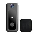 thumbnail image 2 of Timbre de video inalámbrico remoto inteligente Timbre visual inteligente Intercomunicador doméstico Visión nocturna HD Wifi Timbre de puerta de seguridad recargable Timbre inteligente, 2 of 9