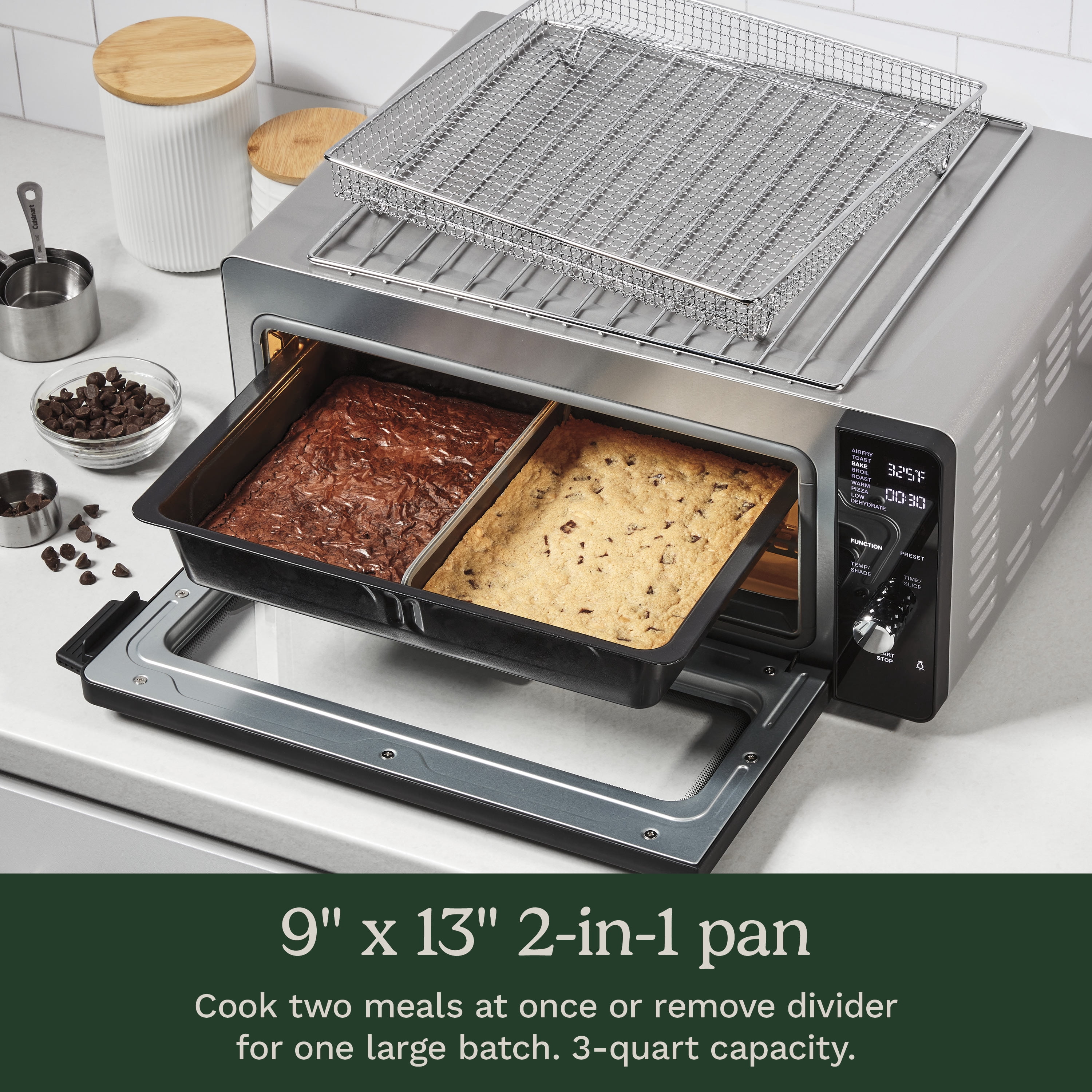 Cuisinart 14-in-1 Space-Saving Air Fryer Toaster Oven - Walmart.com