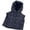Black, variant on LYMAYTER Boys Girls Winter down Vest Jacket for Kids Baby Puffer Warm Waistcoat Toddler Solid Color Sleeveless Jacket for 3-14 Years
