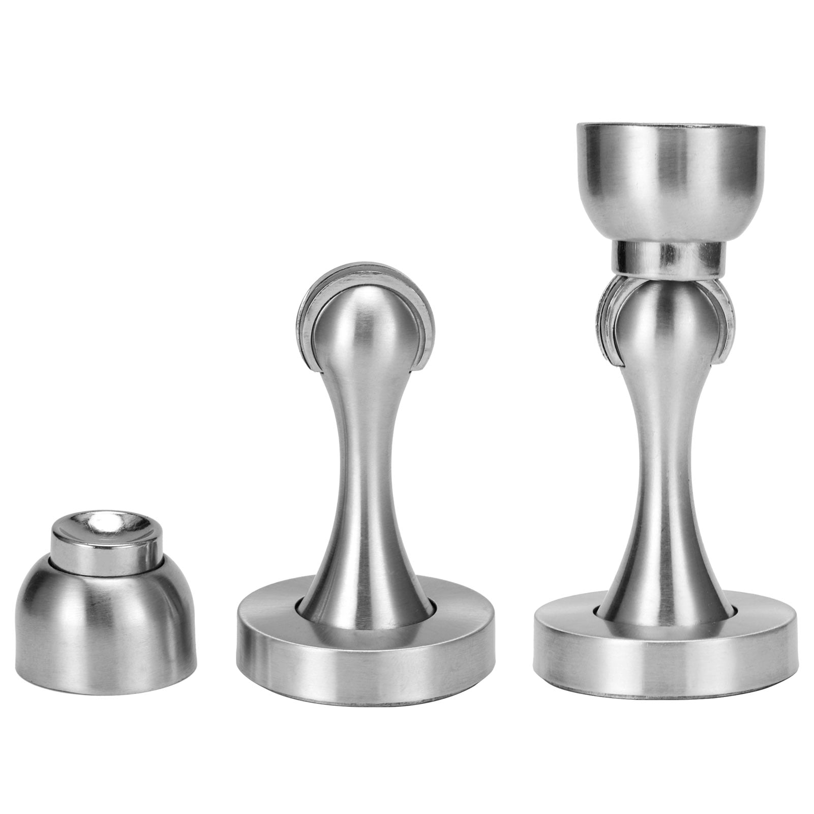 Durable Stainless Steel Door Stop, Secure Magnetic Hold, Suction Design, Quick 1,Minute Setup