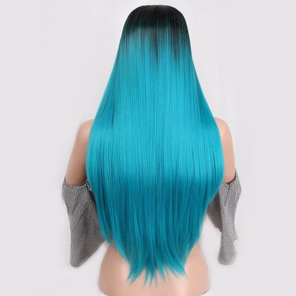 white blonde cosplay wig