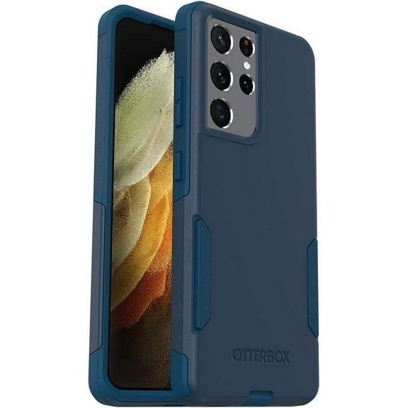 OtterBox Commuter Series Case for Samsung Galaxy S21 Ultra 5G Only - Non-Retail Packaging - Bespoke Way Blue