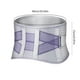 thumbnail image 3 of Faja lumbar ajustable con placas de acero y 4 férulas de resorte reforzadas | Corrector de postura y alivio del dolor lumbar | Cinturón de soporte de cintura transpirable para hombres y mujeres, 3 of 6