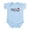 Sky Blue, variant on CafePress - Chicago Body Suit - Baby Light Bodysuit, Size Newborn - 24 Months