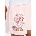 thumbnail image 4 of Strawberry Shortcake Women's Graphic Fleece Shorts, 2.5" Inseam, Sizes XXS-XXL, 4 of 6