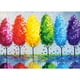 thumbnail image 1 of Árbol de color 5D Kits de pintura de diamantes DIY Decoración de taladro redondo completo FLhrweasw Nuevo, 1 of 9