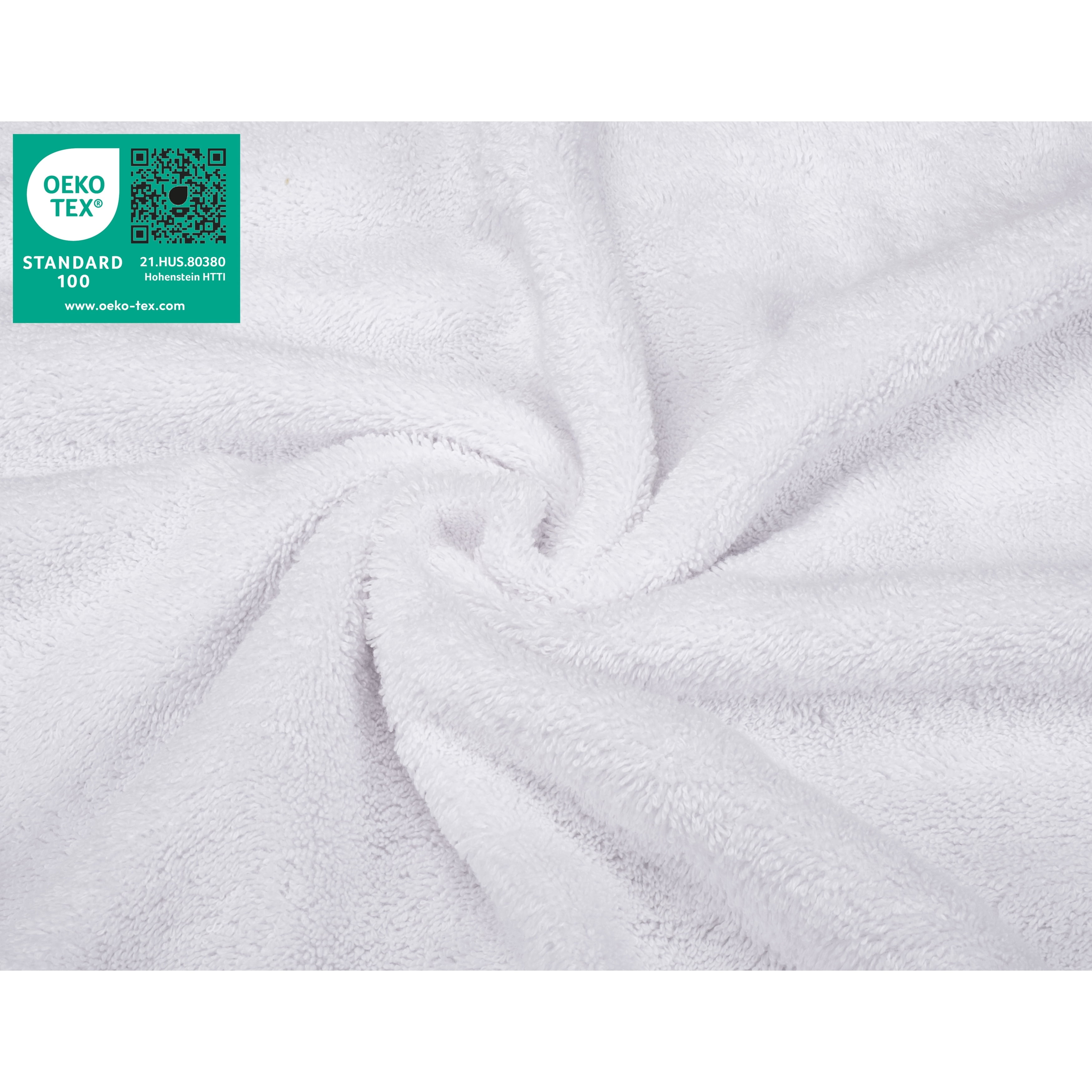 American Soft Linen Luxury 4 Piece Washcloth Set, 100% Cotton Turkish Washrags and Washcloths, White