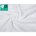 thumbnail image 3 of American Soft Linen Luxury 4 Piece Washcloth Set, 100% Cotton Turkish Washrags and Washcloths, White, 3 of 6