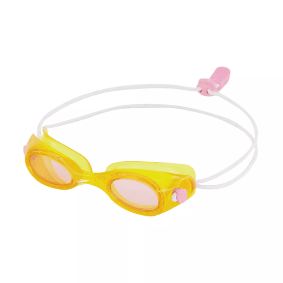 Speedo Kids' Glide Goggles - Blazing Yellow/Vermillion