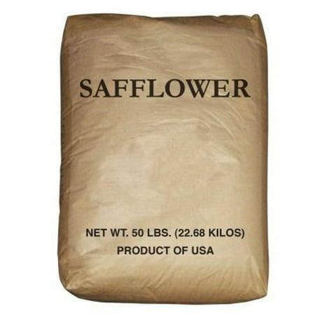 Safflower Seed Wild Best Bird Food Perfect to Diverisfy Seed Offerings - 50