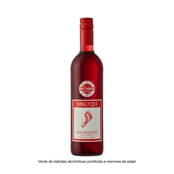 Vino Tinto Barefoot Red Moscato 750 ML