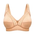 thumbnail image 5 of mihongmao Nursing Bras for Breastfeeding Bralette Ladies Comfortable No Steel Ring Breathable Woman Plus Size Bra Woman Underwear Beige 4X, 5 of 6