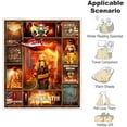 thumbnail image 3 of Firefighter Gifts for Men Firefighter Blanket Firemen Throw Blanket Firefighters' Day Birthday Gift Idea Fireman Practitioner Throw Blankets Fleece Soft Cozy Luxury Gifts for Firefighters, 3 of 5