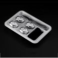 thumbnail image 2 of i Kito Whisky Ice Stones, Metal Skull Ice Rock Cubes, Whiskey Rocks Stainless Steel 4pack Silver, 2 of 10