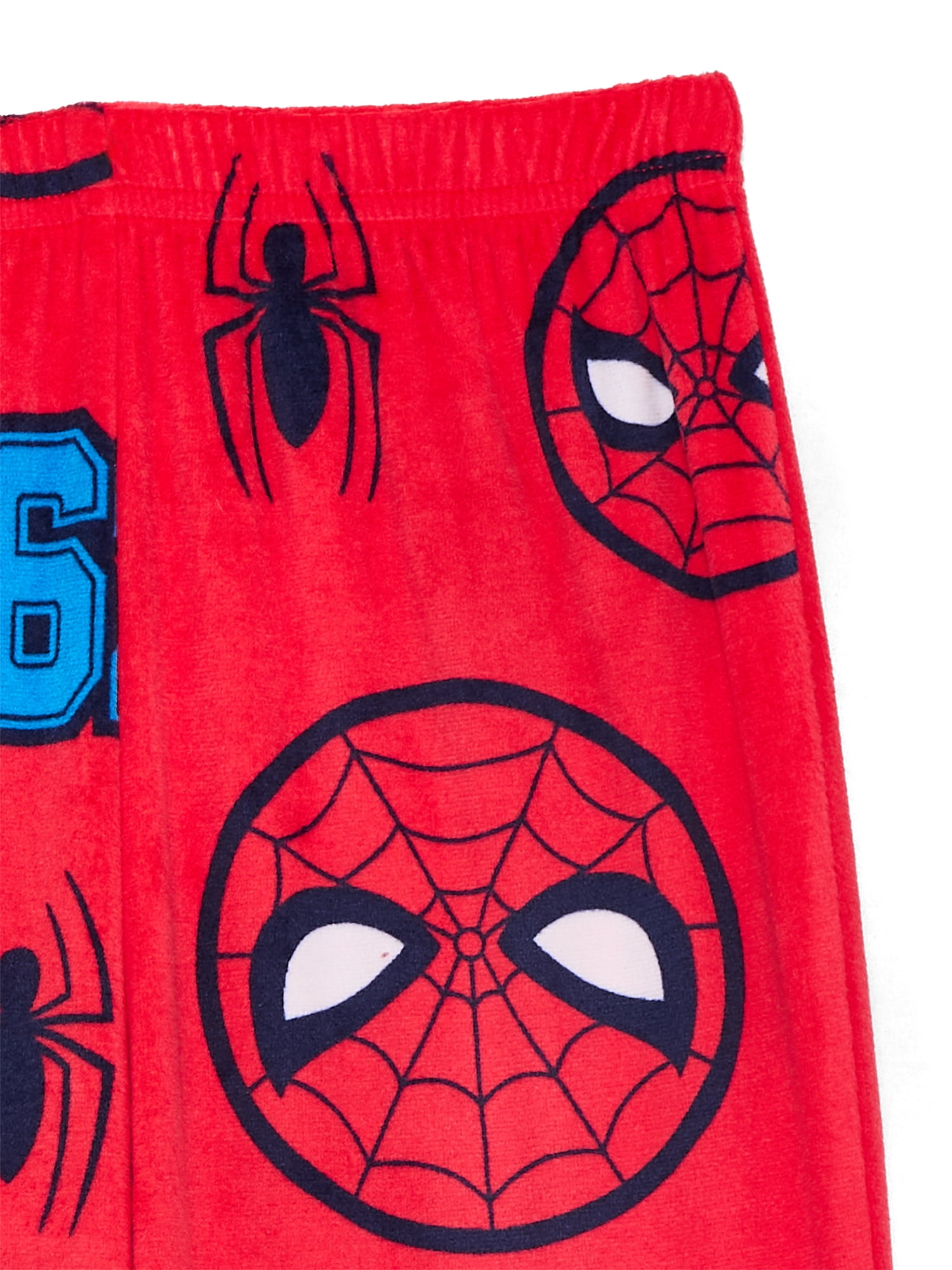Spider-Man Boys Long Sleeve Top and Pants Pajama Set, 2-Piece, Sizes 4-12