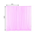 thumbnail image 6 of Efavormart 10FT Premium Fire Retardant Pink Sheer Voil Curtain Panel Backdrop For Window Wall Decoration - Premium Collection, 6 of 6