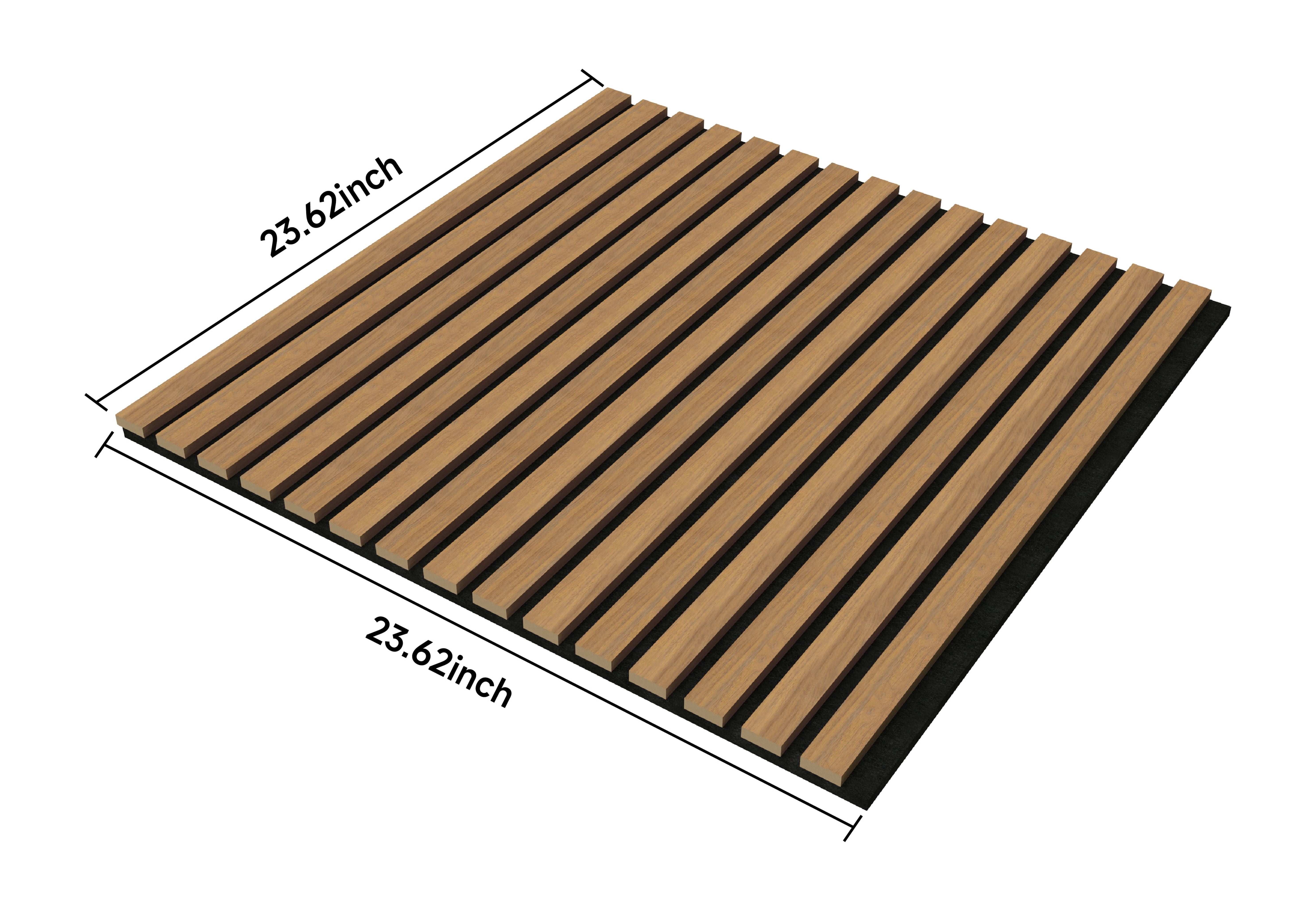8 PCS Panels & Wooden Strip Acoustic Boards, Suitable for Office Walls, Bedrooms, Gyms, Kitchens & Ceilings, 3D Groove Sound-Absorbing Design
