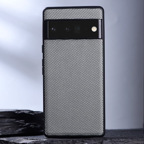 SaniMore for Google Pixel 7 6.4" 2022 Anti-Fingerprint Case, PC Back & TPU Bumpers Anti-Scratch Heavy Duty Full Body Protective Case for Google Pixel 7 Women Men, Gray