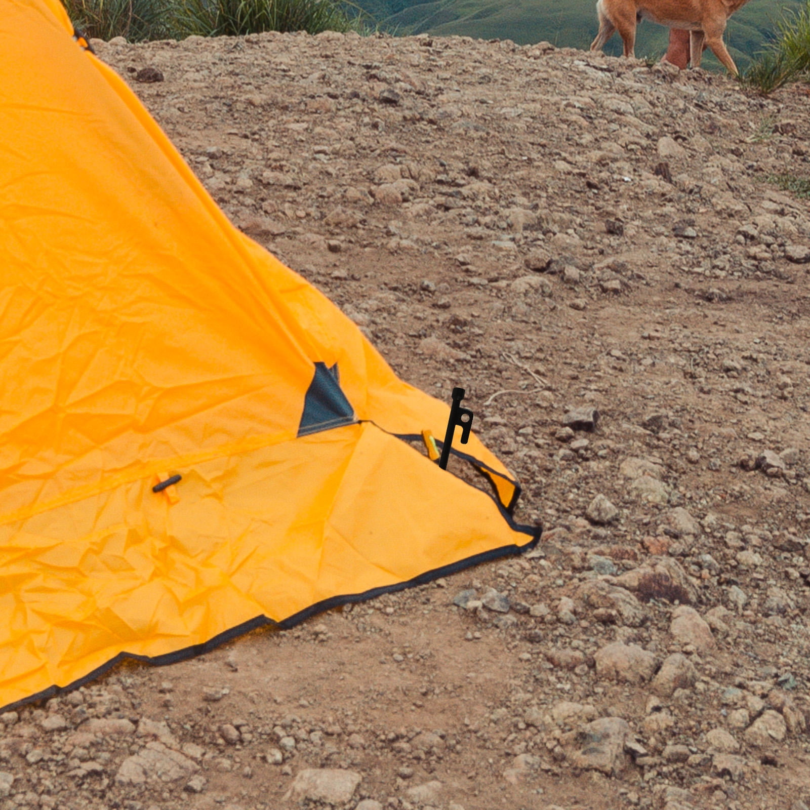 TABLZONE Lightweight Tent Stakes Set for Camping, Outdoor Tent and Tarp Setup, Compact and Design