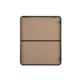 thumbnail image 2 of Elegant Decor Contour Metal Rectangle Mirror 30x36 in Black, 2 of 11