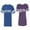 Men Royal / Women Purple, variant on Broom Bride Matching Couple Cotton Jerseys (Men Royal / Women Black) (Men S / Women S)