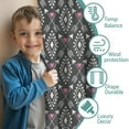 thumbnail image 3 of Blackout Kids Curtains,Geometric Heart and Arrow Pattern Childrens Insulated Curtains Set Of 2,Bedroom Essentials,Toddler Room Decor 42x54in(106x137cm), 3 of 5