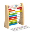 thumbnail image 2 of Add Subtract Abacus Ten Frame Set Math Manipulatives for Children Elementary with cards, 2 of 8