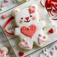 thumbnail image 2 of Valentines Day Bear Cookie Cutter 4 Inch Made in USA by WONDERTORY, 2 of 8