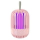 thumbnail image 2 of Lámpara trampa de mosquito LED repelente USB recargable para baño, cocina, oficina, dormitorio, lámpara repelente de mosquitos eléctrica portátil USB cargador de mosquitos rosa, 2 of 2