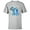 Athletic Heather, variant on Donald Duck Varsity 34 - Short Sleeve T-Shirt for Kids - Customized-Yellow
