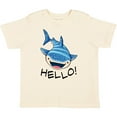 thumbnail image 3 of Inktastic Cute Whale Shark Says Hello Boys or Girls Toddler T-Shirt, 3 of 5