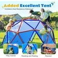thumbnail image 3 of Zupapa 10FT Dome Climber with Canopy, Upgraded Outdoor Geometric Dome Climber with 1000LBS Weight Capability, Suitable for 1-6 Kids, Purple, 3 of 8