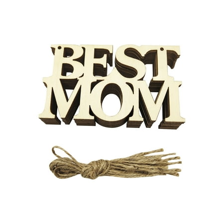 

Yrtoes Halloween Desk Decor Halloween House Decor 10PCS Mother s Day Wooden Crafts Home Gift Pendant Wooden Hollow Decoration