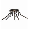 thumbnail image 6 of Meyda Tiffany 140660 Zandra 4 Light 43" Wide Semi-Flush Ceiling Fixture - Antique, 6 of 7