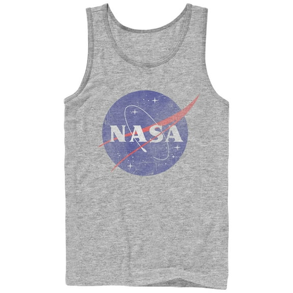 Men's NASA Logo Tank Top Athletic Heather X Large
