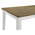 thumbnail image 6 of Coaster Appleton 7-Piece Rectangular Wood Dining Set in Distressed White, 6 of 15