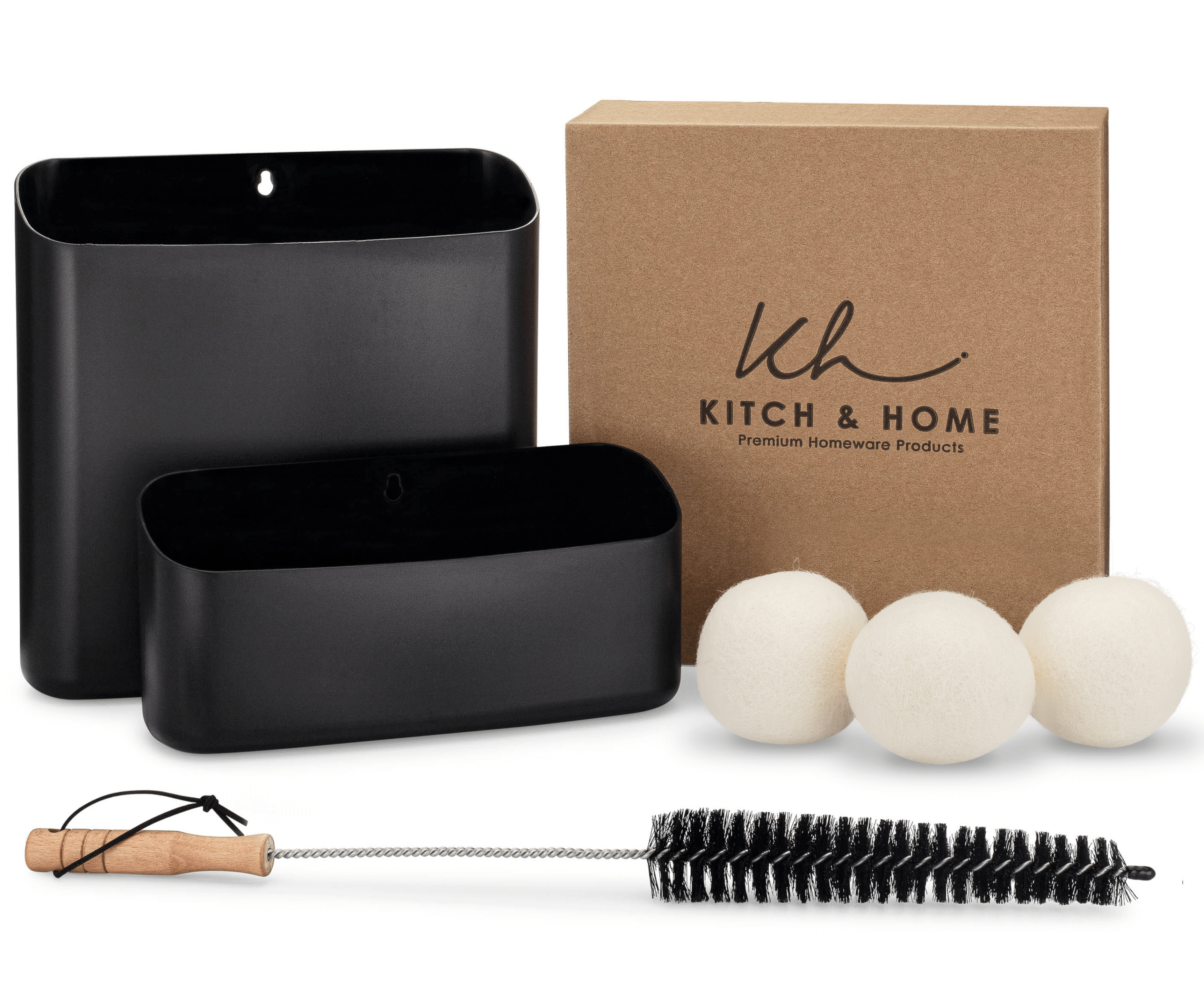 Lint Bin for Laundry Room Organization and Storage Lint