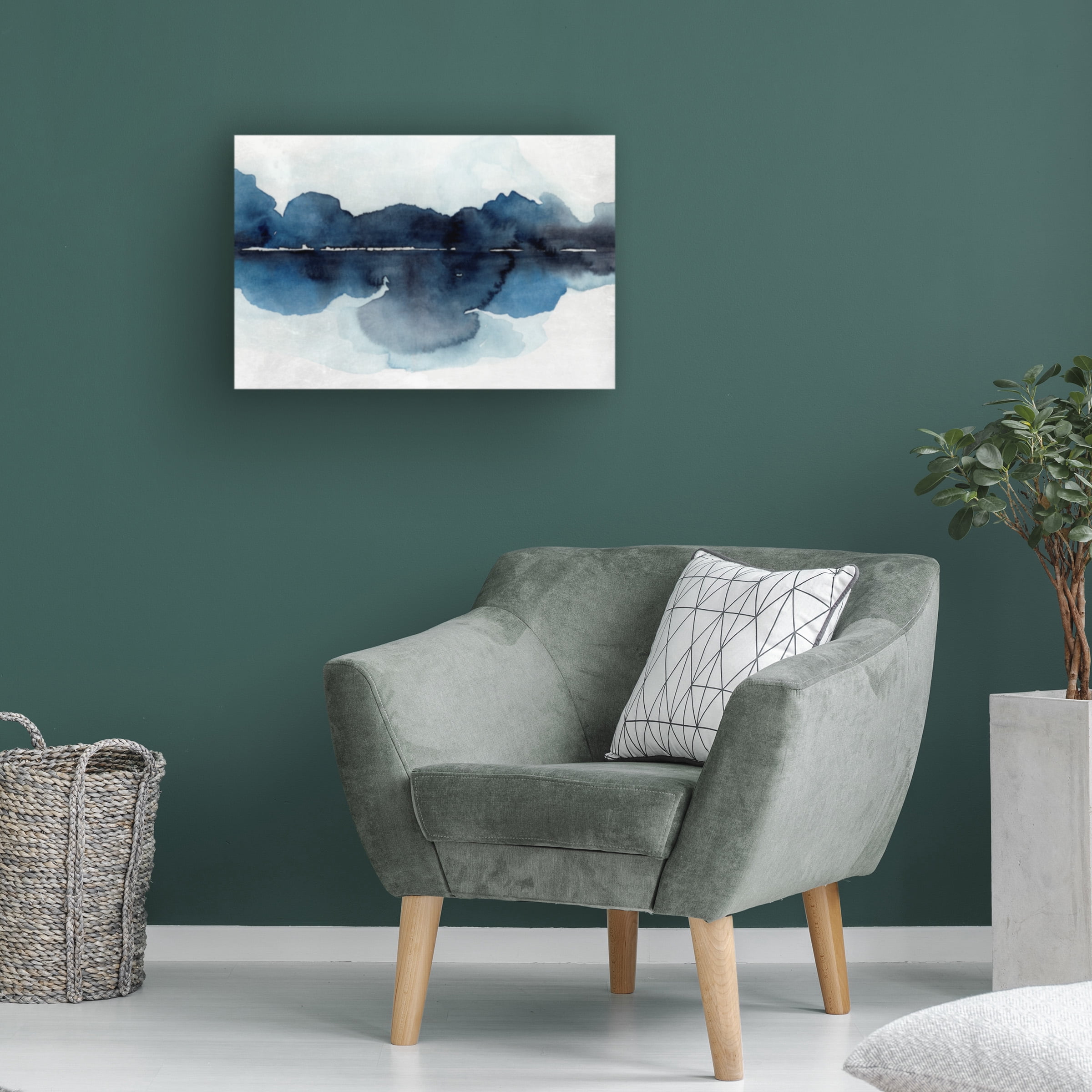 Annie Warren 'Mystic Horizon II' Canvas Art