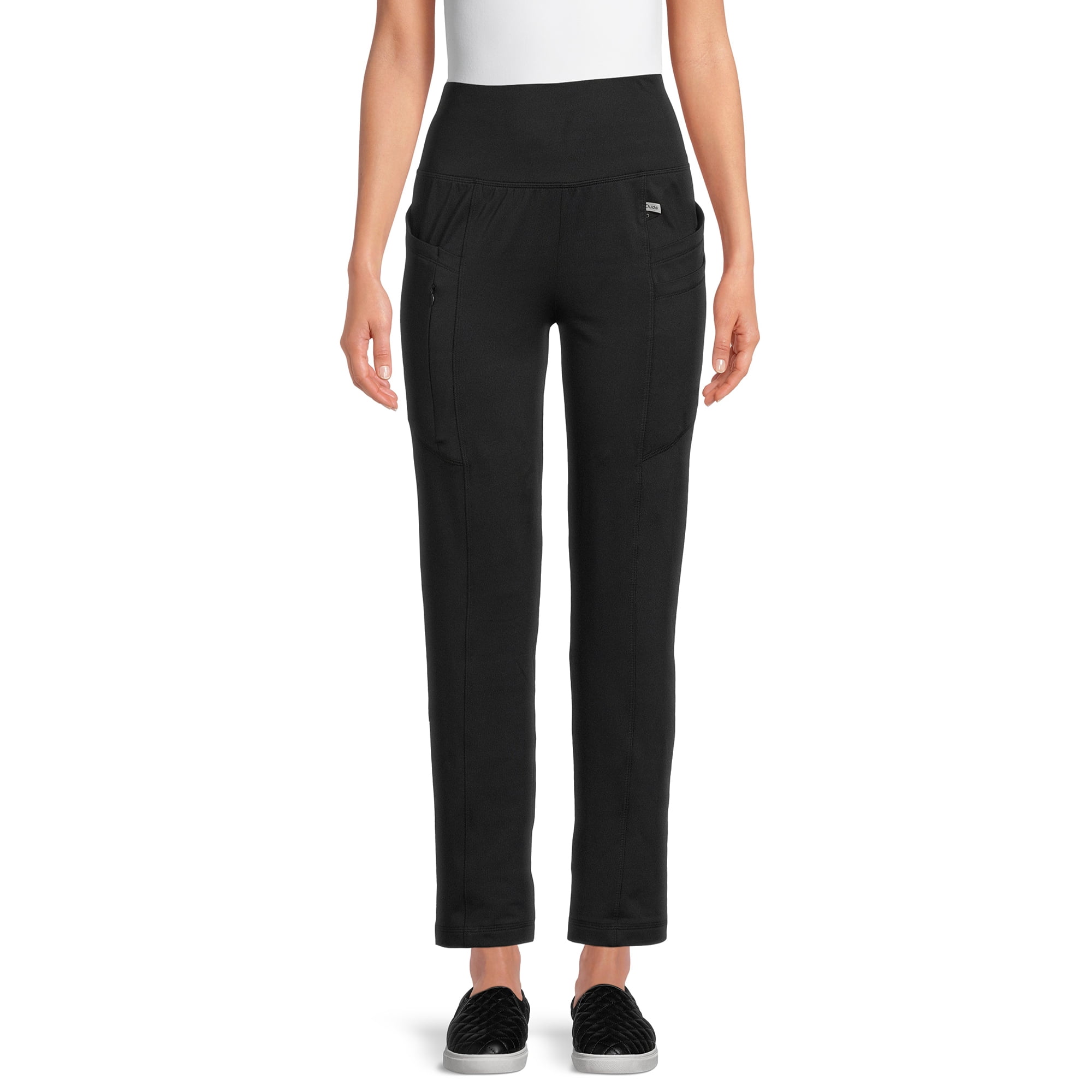 ClimateRight by Cuddl Duds Scrubs Women’s and Women's Plus Jersey Knit Multi-Task Pant