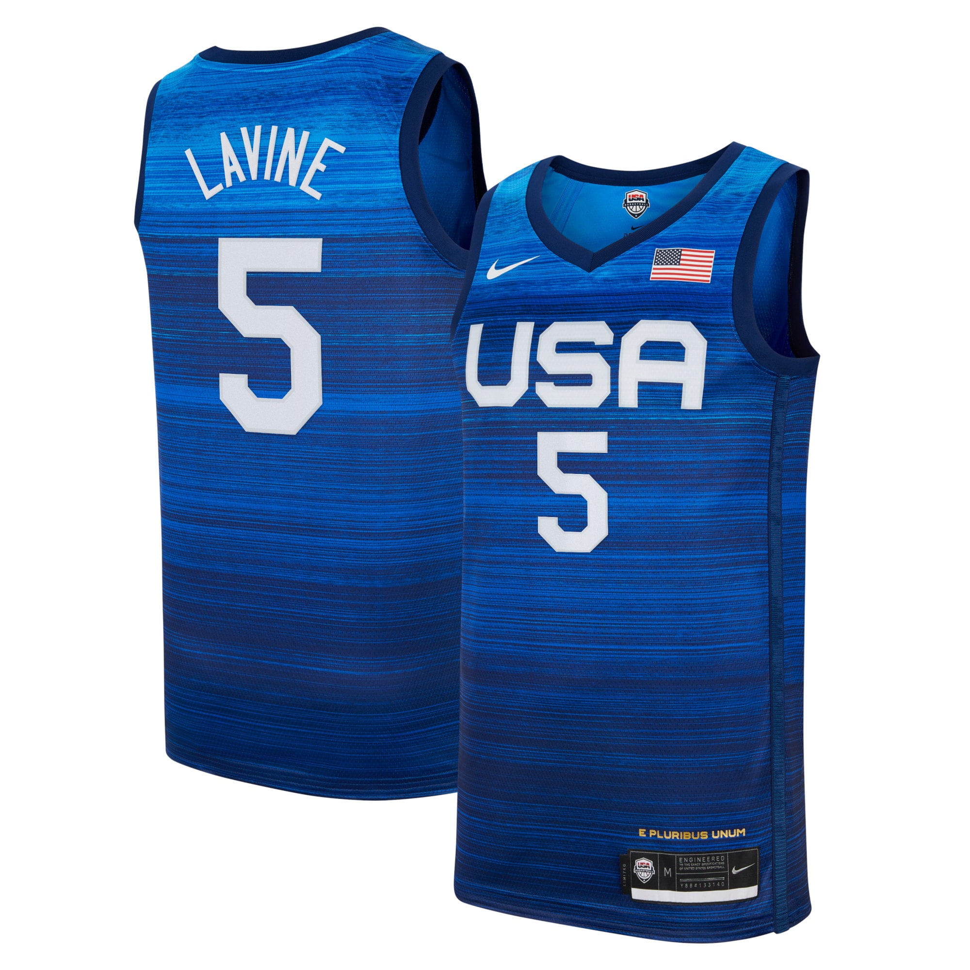 Mens Nike Zach LaVine Navy USA Basketball Player Honduras Ubuy
