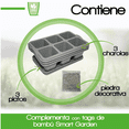 thumbnail image 4 of Kit 3 Charola moderna rectangular para suculentas Smart Garden  Gris, 4 of 6