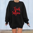 thumbnail image 2 of Sudadera con estampado de cambio de cuello redondo de manga larga suelta divertida vintage para mujer Pompotops  gfhjh3130, 2 of 6