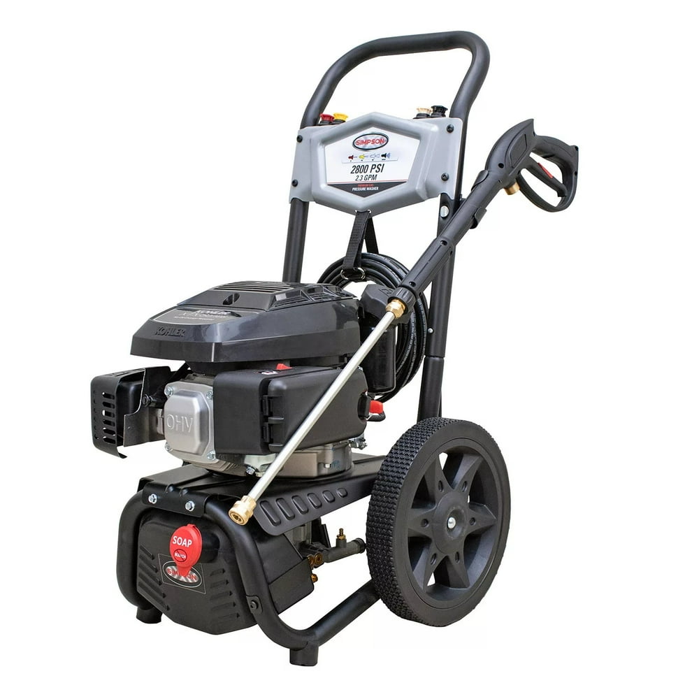 Simpson MS61114 MegaShot 2800 PSI at 2.3 GPM Cold Water Pressure Washer